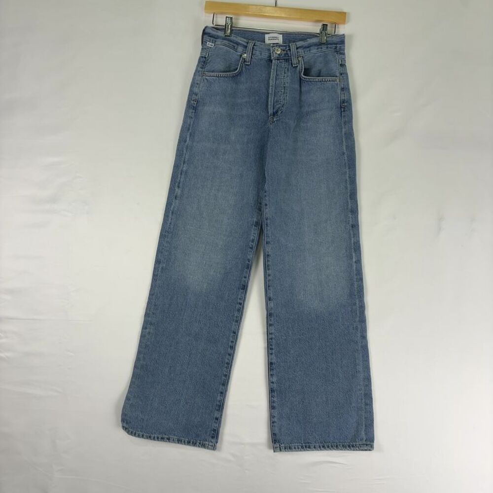 Citizens Of Humanity Annina Light Blue Straight Leg Jeans